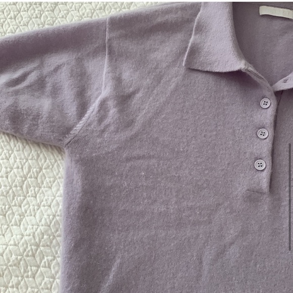 Sablyn Lilac Satin Miranda Skirt + Sweater Set - Picture 11 of 14